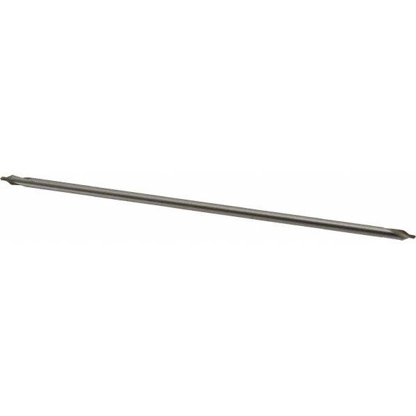 Interstate - #1 Plain Cut 60° Incl Angle High Speed Steel Combo Drill & Countersink - Exact Tool & Supply