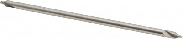 Interstate - #2 Plain Cut 60° Incl Angle High Speed Steel Combo Drill & Countersink - Exact Tool & Supply