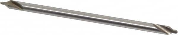 Interstate - #3 Plain Cut 60° Incl Angle High Speed Steel Combo Drill & Countersink - Exact Tool & Supply