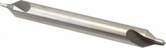 Interstate - #7 Plain Cut 60° Incl Angle High Speed Steel Combo Drill & Countersink - Exact Tool & Supply