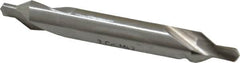 Interstate - #3 Plain Cut 60° Incl Angle Cobalt Combo Drill & Countersink - Exact Tool & Supply