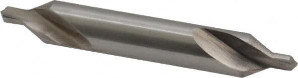 Interstate - #4 Plain Cut 60° Incl Angle Cobalt Combo Drill & Countersink - Exact Tool & Supply