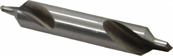 Interstate - #5 Plain Cut 82° Incl Angle Cobalt Combo Drill & Countersink - Exact Tool & Supply