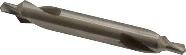Interstate - #3 Plain Cut 90° Incl Angle Cobalt Combo Drill & Countersink - Exact Tool & Supply