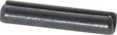 Value Collection - 2mm Diam x 10mm Long Slotted Spring Pin - Grade 1070-1080 Steel, Plain Finish - Exact Tool & Supply