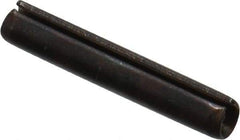 Value Collection - 2mm Diam x 12mm Long Slotted Spring Pin - Grade 1070-1080 Steel, Plain Finish - Exact Tool & Supply