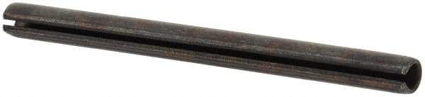 Value Collection - 2mm Diam x 26mm Long Slotted Spring Pin - Grade 1070-1080 Steel, Plain Finish - Exact Tool & Supply