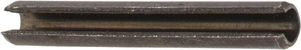 Value Collection - 2.5mm Diam x 20mm Long Slotted Spring Pin - Grade 1070-1080 Steel, Plain Finish - Exact Tool & Supply
