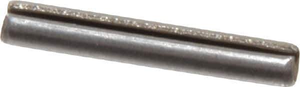 Value Collection - 3mm Diam x 20mm Long Slotted Spring Pin - Grade 1070-1080 Steel, Plain Finish - Exact Tool & Supply
