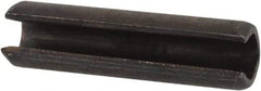 Value Collection - 3.5mm Diam x 14mm Long Slotted Spring Pin - Grade 1070-1080 Steel, Plain Finish - Exact Tool & Supply