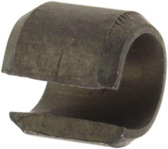 Value Collection - 4mm Diam x 4mm Long Slotted Spring Pin - Grade 1070-1080 Steel, Plain Finish - Exact Tool & Supply