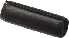 Value Collection - 5mm Diam x 16mm Long Slotted Spring Pin - Grade 1070-1080 Steel, Plain Finish - Exact Tool & Supply