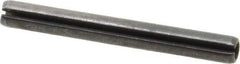 Value Collection - 5mm Diam x 45mm Long Slotted Spring Pin - Grade 1070-1080 Steel, Plain Finish - Exact Tool & Supply