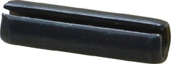 Value Collection - 6mm Diam x 22mm Long Slotted Spring Pin - Grade 1070-1080 Steel, Plain Finish - Exact Tool & Supply
