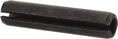 Value Collection - 6mm Diam x 28mm Long Slotted Spring Pin - Grade 1070-1080 Steel, Plain Finish - Exact Tool & Supply