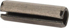 Value Collection - 8mm Diam x 26mm Long Slotted Spring Pin - Grade 1070-1080 Steel, Plain Finish - Exact Tool & Supply