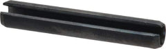 Value Collection - 8mm Diam x 50mm Long Slotted Spring Pin - Grade 1070-1080 Steel, Plain Finish - Exact Tool & Supply