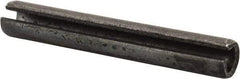 Value Collection - 8mm Diam x 55mm Long Slotted Spring Pin - Grade 1070-1080 Steel, Plain Finish - Exact Tool & Supply