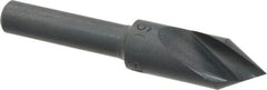 M.A. Ford - 3/8" Head Diam, 1/4" Shank Diam, 1 Flute 60° High Speed Steel Countersink - Exact Tool & Supply