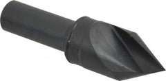 M.A. Ford - 3/4" Head Diam, 1/2" Shank Diam, 1 Flute 60° High Speed Steel Countersink - Exact Tool & Supply