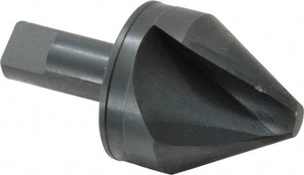 M.A. Ford - 2" Head Diam, 3/4" Shank Diam, 1 Flute 60° High Speed Steel Countersink - Exact Tool & Supply