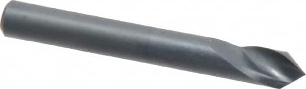 M.A. Ford - 1/4" Head Diam, 1/4" Shank Diam, 1 Flute 82° High Speed Steel Countersink - Exact Tool & Supply