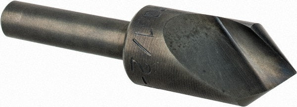 M.A. Ford - 1/2" Head Diam, 1/4" Shank Diam, 1 Flute 82° High Speed Steel Countersink - Exact Tool & Supply