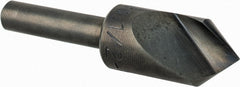 M.A. Ford - 1/2" Head Diam, 1/4" Shank Diam, 1 Flute 82° High Speed Steel Countersink - Exact Tool & Supply