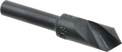 M.A. Ford - 3/8" Head Diam, 1/4" Shank Diam, 1 Flute 90° High Speed Steel Countersink - Exact Tool & Supply