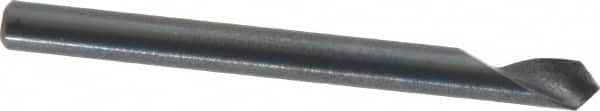 M.A. Ford - 1/8" Head Diam, 1/8" Shank Diam, 1 Flute 100° High Speed Steel Countersink - Exact Tool & Supply