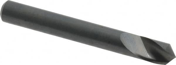 M.A. Ford - 1/4" Head Diam, 1/4" Shank Diam, 1 Flute 100° High Speed Steel Countersink - Exact Tool & Supply