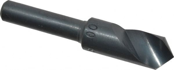 M.A. Ford - 3/8" Head Diam, 1/4" Shank Diam, 1 Flute 100° High Speed Steel Countersink - Exact Tool & Supply