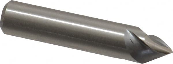 M.A. Ford - 1/4" Head Diam, 1/4" Shank Diam, 3 Flute 60° High Speed Steel Countersink - Exact Tool & Supply