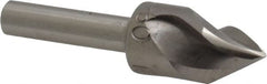 M.A. Ford - 1/2" Head Diam, 1/4" Shank Diam, 3 Flute 60° High Speed Steel Countersink - Exact Tool & Supply