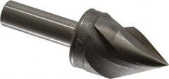 M.A. Ford - 1-1/8" Head Diam, 1/2" Shank Diam, 3 Flute 60° High Speed Steel Countersink - Exact Tool & Supply