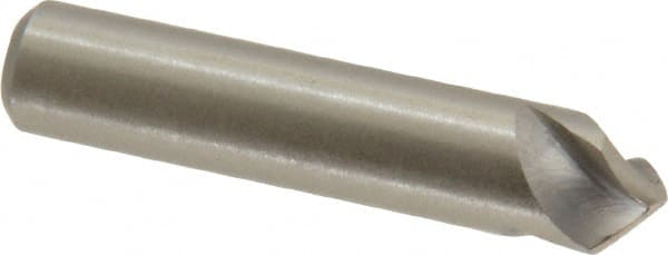 M.A. Ford - 1/4" Head Diam, 1/4" Shank Diam, 3 Flute 90° High Speed Steel Countersink - Exact Tool & Supply