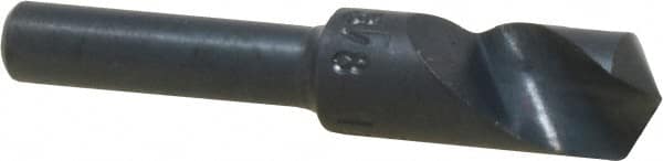 M.A. Ford - 3/8" Head Diam, 1/4" Shank Diam, 1 Flute 120° High Speed Steel Countersink - Exact Tool & Supply