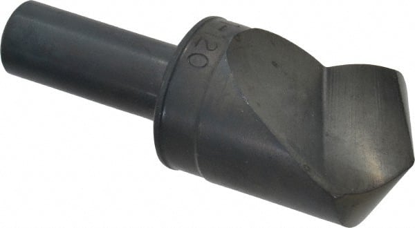 M.A. Ford - 1" Head Diam, 1/2" Shank Diam, 1 Flute 120° High Speed Steel Countersink - Exact Tool & Supply