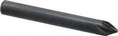 M.A. Ford - 1/4" Head Diam, 1/4" Shank Diam, 6 Flute 60° High Speed Steel Countersink - Exact Tool & Supply