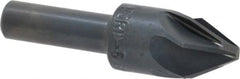 M.A. Ford - 5/8" Head Diam, 3/8" Shank Diam, 6 Flute 60° High Speed Steel Countersink - Exact Tool & Supply
