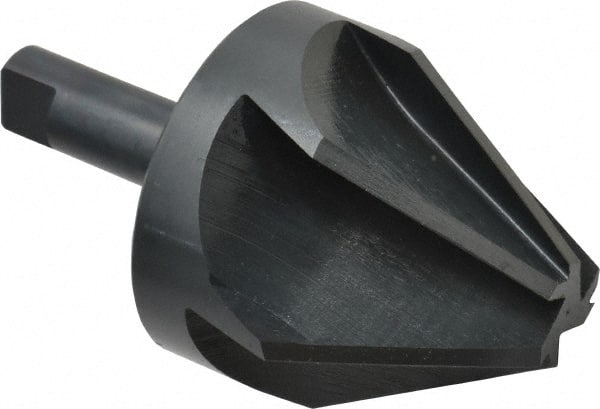 M.A. Ford - 3" Head Diam, 3/4" Shank Diam, 6 Flute 60° High Speed Steel Countersink - Exact Tool & Supply