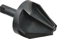 M.A. Ford - 3" Head Diam, 3/4" Shank Diam, 6 Flute 60° High Speed Steel Countersink - Exact Tool & Supply