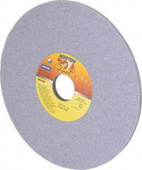 Norton - 8" Diam x 1-1/4" Hole x 1/4" Thick, H Hardness, 60 Grit Surface Grinding Wheel - Aluminum Oxide, Type 1, Medium Grade, 3,600 Max RPM, Vitrified Bond, No Recess - Exact Tool & Supply