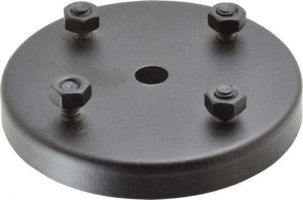 Electrix - Task & Machine Light Magnetic Base Mount - Black, For Use with 1020, 1022, 2002, 7288, 7298, 7300, 7333, 7720, 7722, 7730 Machine Lights - Exact Tool & Supply