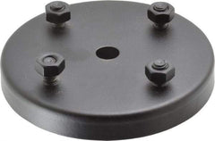Electrix - Task & Machine Light Magnetic Base Mount - Black, For Use with 1020, 1022, 2002, 7288, 7298, 7300, 7333, 7720, 7722, 7730 Machine Lights - Exact Tool & Supply
