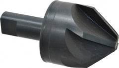 M.A. Ford - 2" Head Diam, 3/4" Shank Diam, 6 Flute 82° High Speed Steel Countersink - Exact Tool & Supply