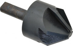 M.A. Ford - 2-1/2" Head Diam, 3/4" Shank Diam, 6 Flute 82° High Speed Steel Countersink - Exact Tool & Supply
