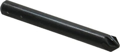 M.A. Ford - 3/16" Head Diam, 3/16" Shank Diam, 6 Flute 90° High Speed Steel Countersink - Exact Tool & Supply