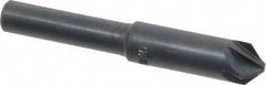 M.A. Ford - 5/16" Head Diam, 1/4" Shank Diam, 6 Flute 90° High Speed Steel Countersink - Exact Tool & Supply