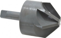 M.A. Ford - 3" Head Diam, 3/4" Shank Diam, 6 Flute 90° High Speed Steel Countersink - Exact Tool & Supply